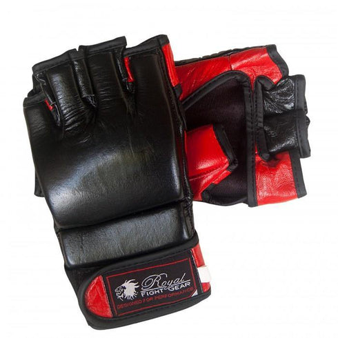 BOLD LOOK RFG MMA LEATHER GLOVES-2